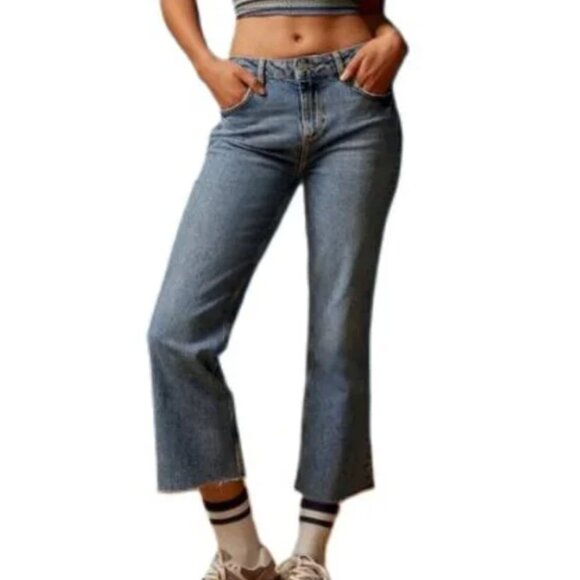 👖 NWT BDG Cropped Kick Flare Jeans, Size 27 - Picture 1 of 4